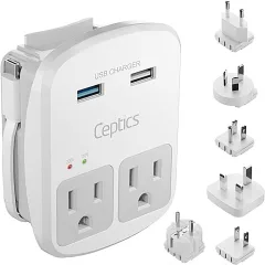 Ceptics World Travel Adapter